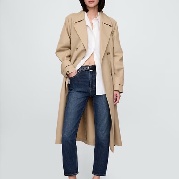 NWT GAP High Rise Cheeky Straight High Rise Jeans in Blue size 25 - Picture 1 of 9